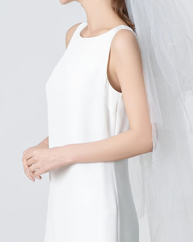 40 Momme A-line Silk Dress 40 Momme A-line Silk Dress