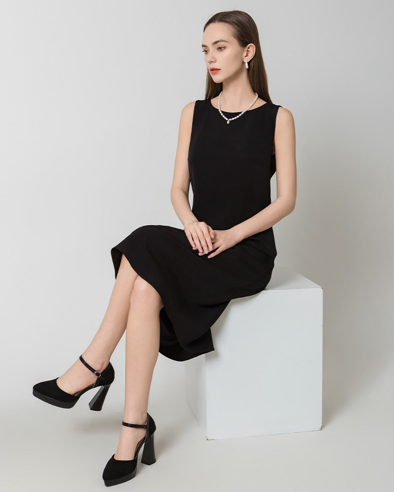 40 Momme Silk Midi Dress 40 Momme Silk Midi Dress