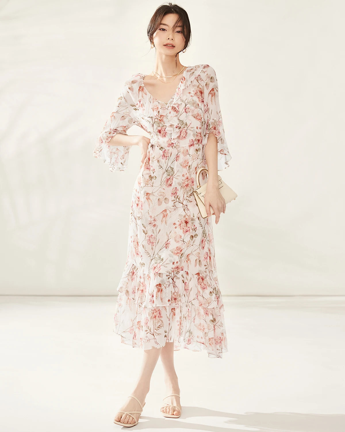 Silk Garden Party Dress Silk Garden Party Dress