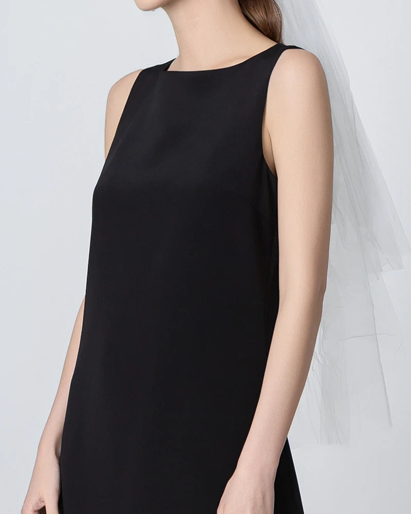 40 Momme A-line Silk Dress 40 Momme A-line Silk Dress