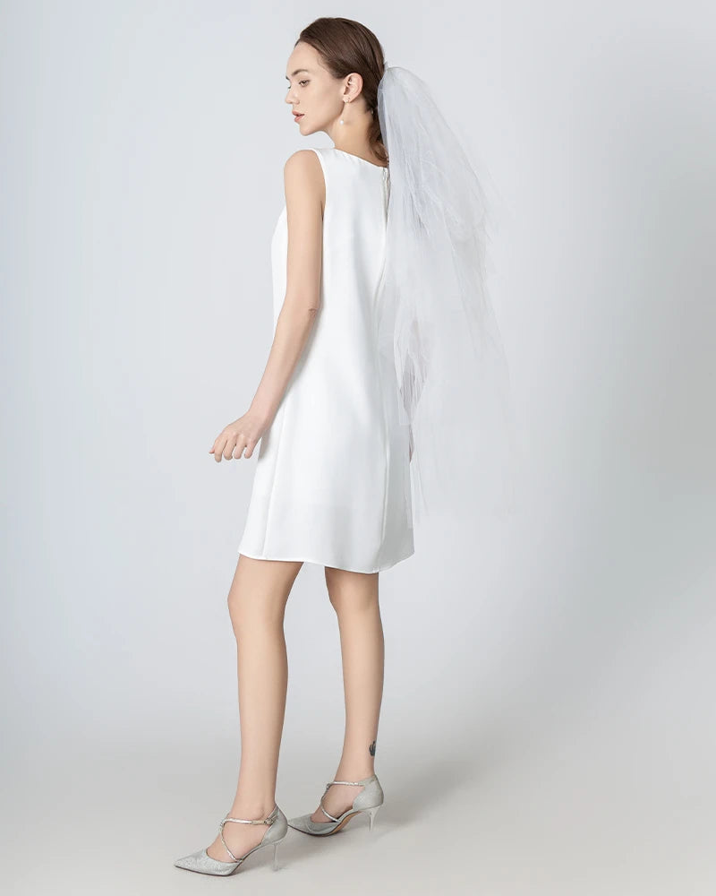 40 Momme A-line Silk Dress 40 Momme A-line Silk Dress