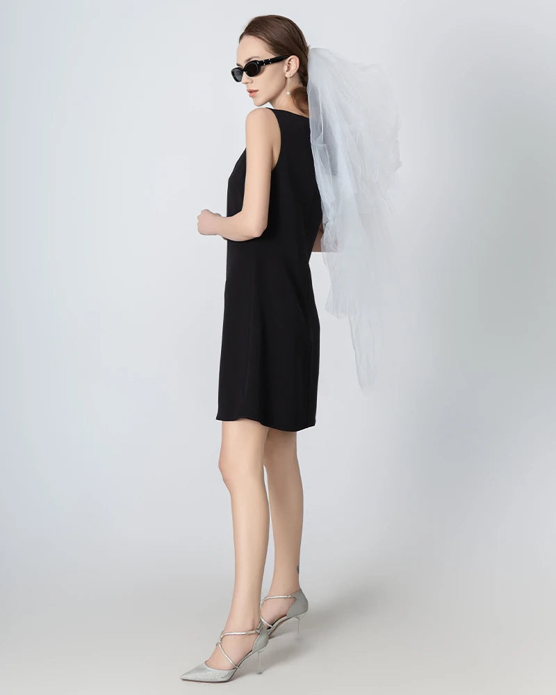 40 Momme A-line Silk Dress 40 Momme A-line Silk Dress