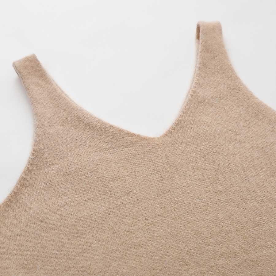 Cashmere V Neck Sweater Vest