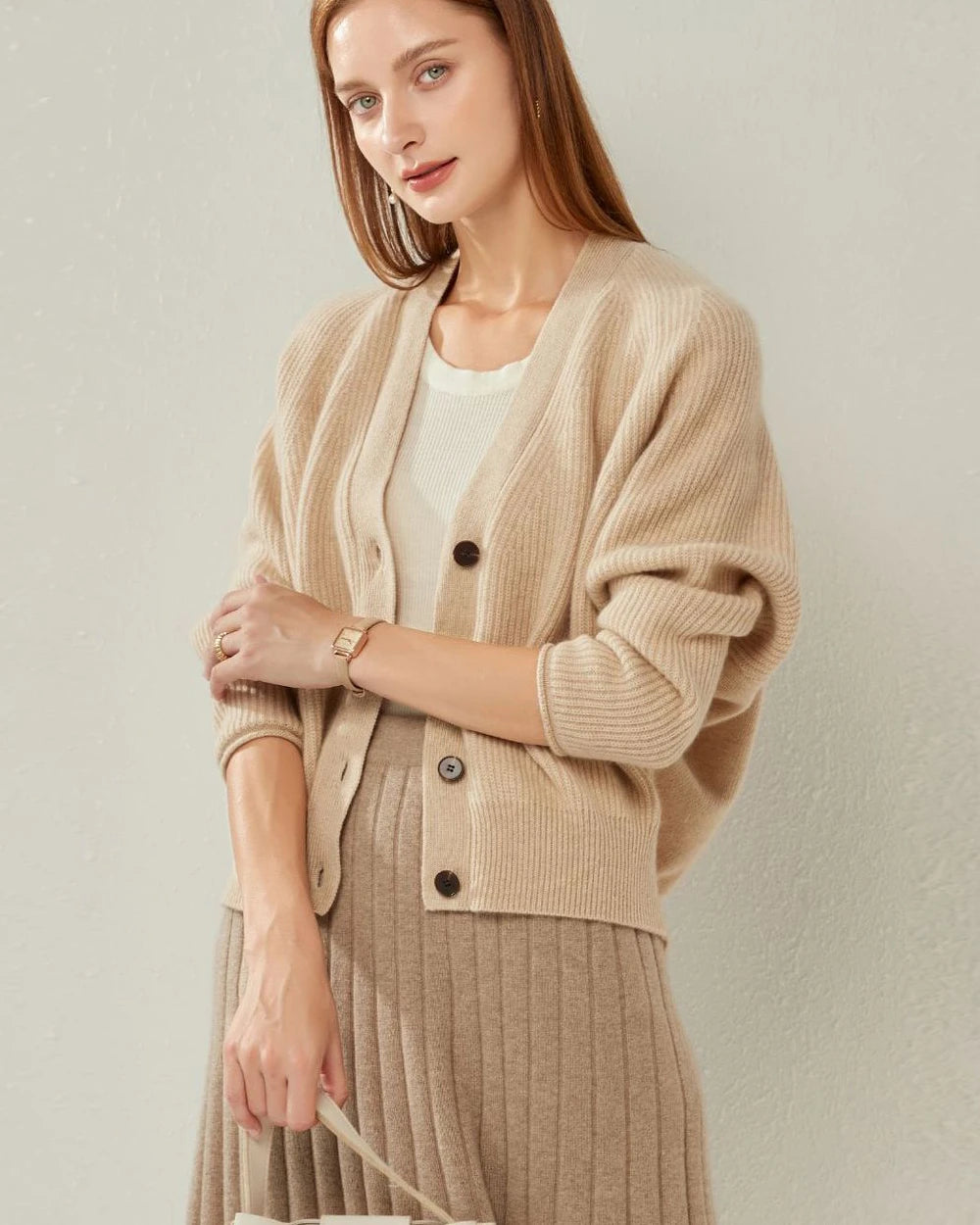 V-Neck Cashmere Cardigan V-Neck Cashmere Cardigan
